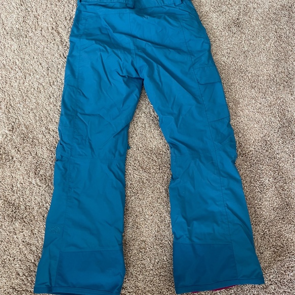 EUC The North Face Hyvent Teal Snow Pants XS - Picture 4 of 5